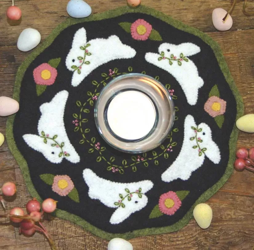 Kit Candle Mat Bunnies
