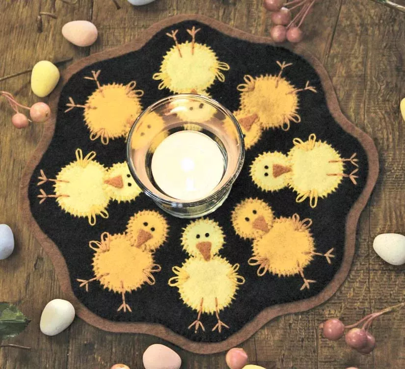 Kit Candle Mat Chicks