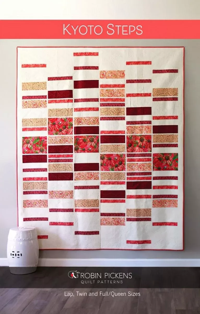 Kyoto Steps Quilt Pattern by Robin Pickens
