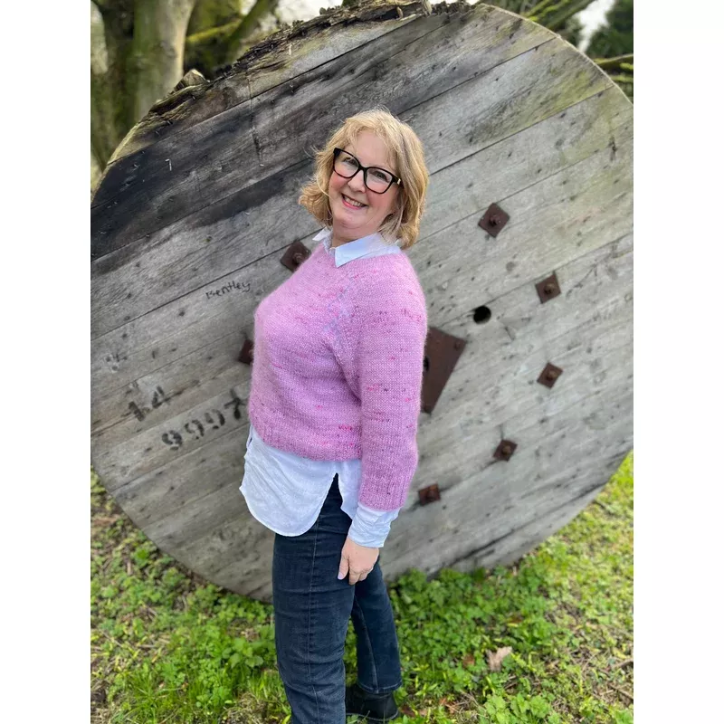 Lady Violet Sweater Kit Twinset & Purl Sweater Kit