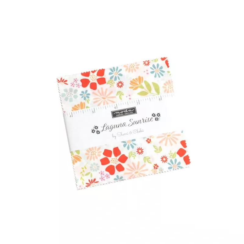 Laguna Sunrise – Charm Pack – Sherri & Chelsi – Moda