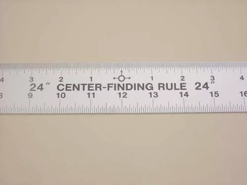 Lance Center Finding Ruler 24"