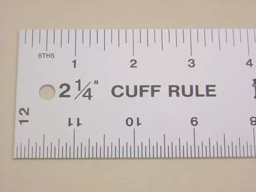 Lance Cuff Ruler 12" x 2 1/4"