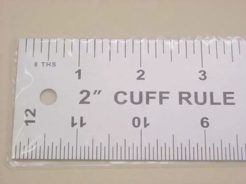 Lance Cuff Ruler 12" x 2"