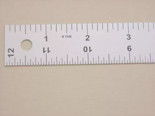Lance Straight Edge Ruler-12" x 1"