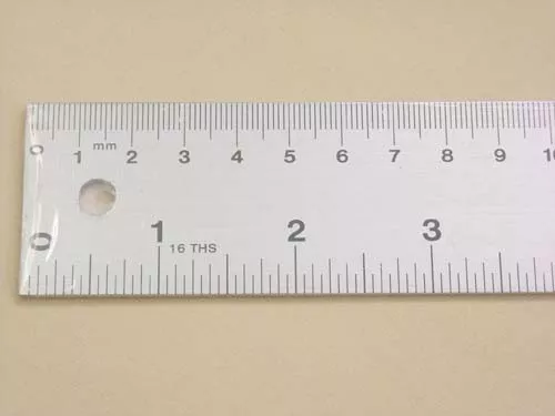 Lance Straight Edge Ruler EM - 30cm x 2.54cm