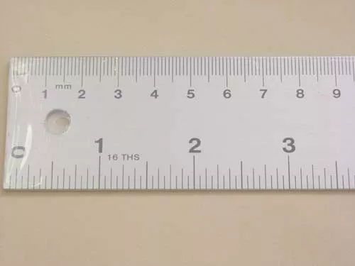 Lance Straight Edge Ruler EM - 60cm x 3.49cm
