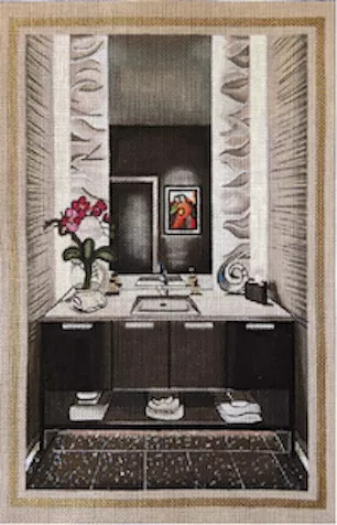 Lani Enterprises – Modern Black Bathroom
