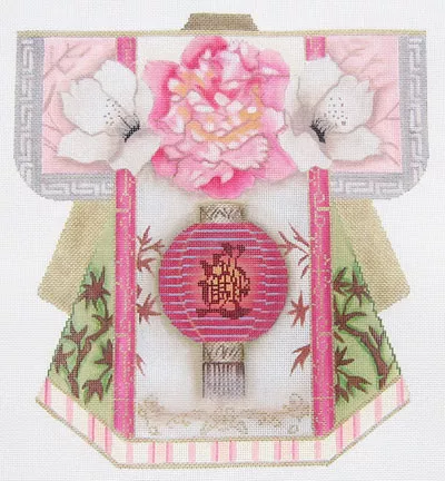 Lani Needlepoint – Small Pastel Lantern Kimono
