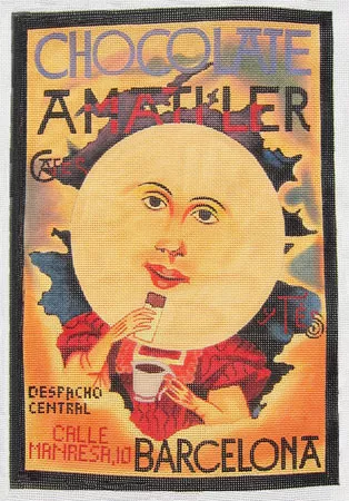 Lani’s Needlepoint – Chocolate Amailler