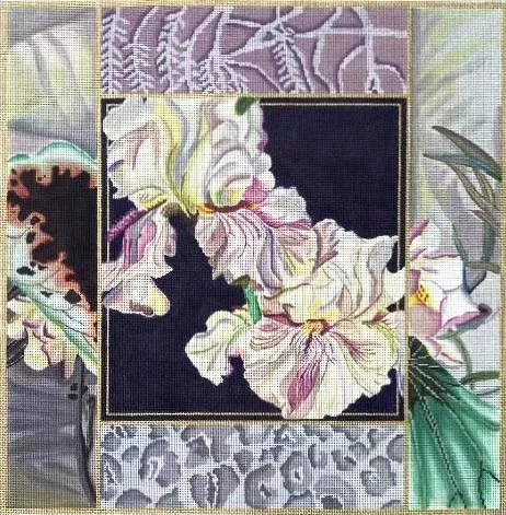 Lani’s Needlepoint – Iris Collage