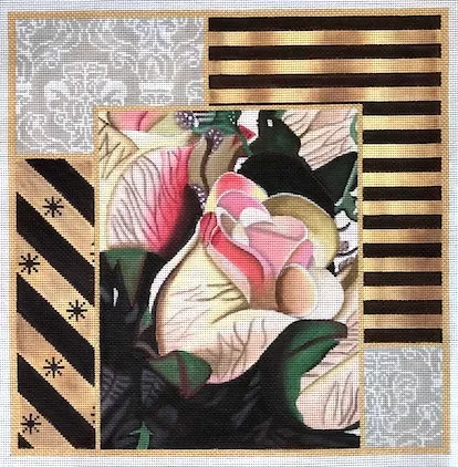 Lani’s Needlepoint – Rose Collage #2