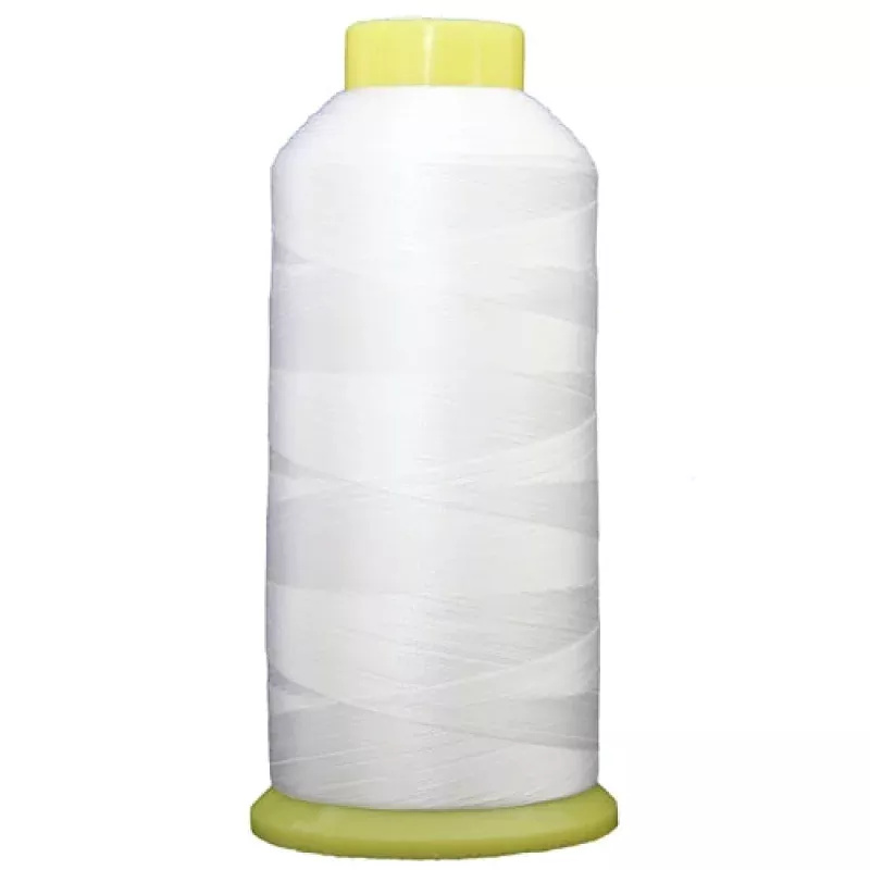 Large Polyester Embroidery Thread No. 101- White – 5000 M