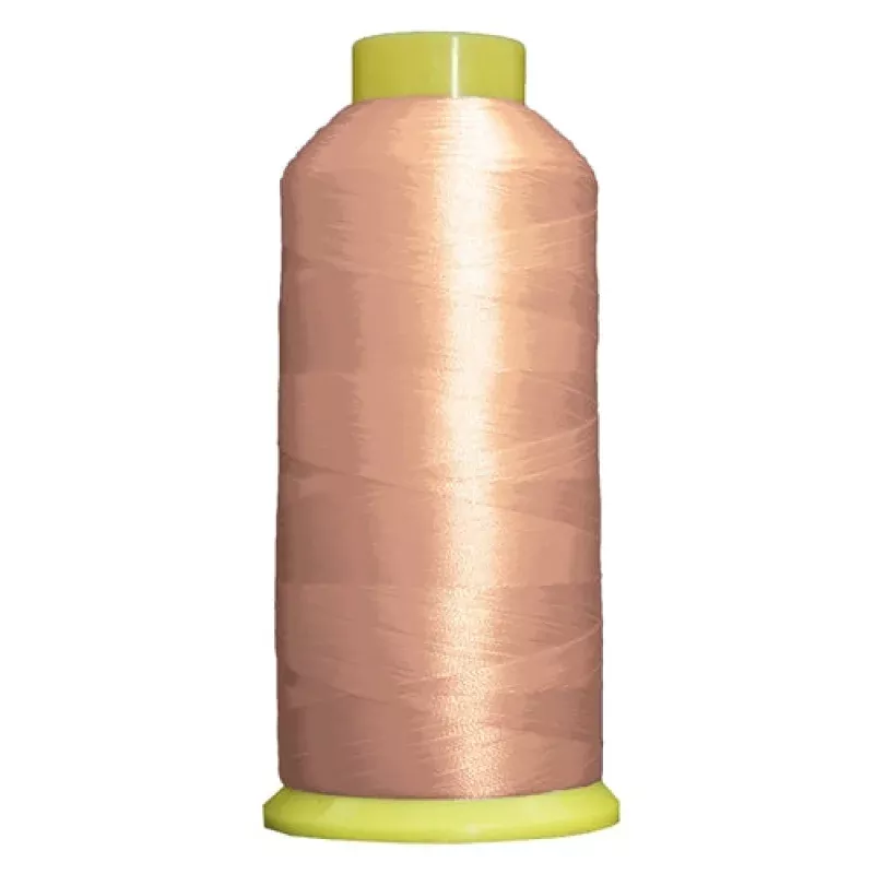 Large Polyester Embroidery Thread No. 107 – Lt Coral- 5000 M