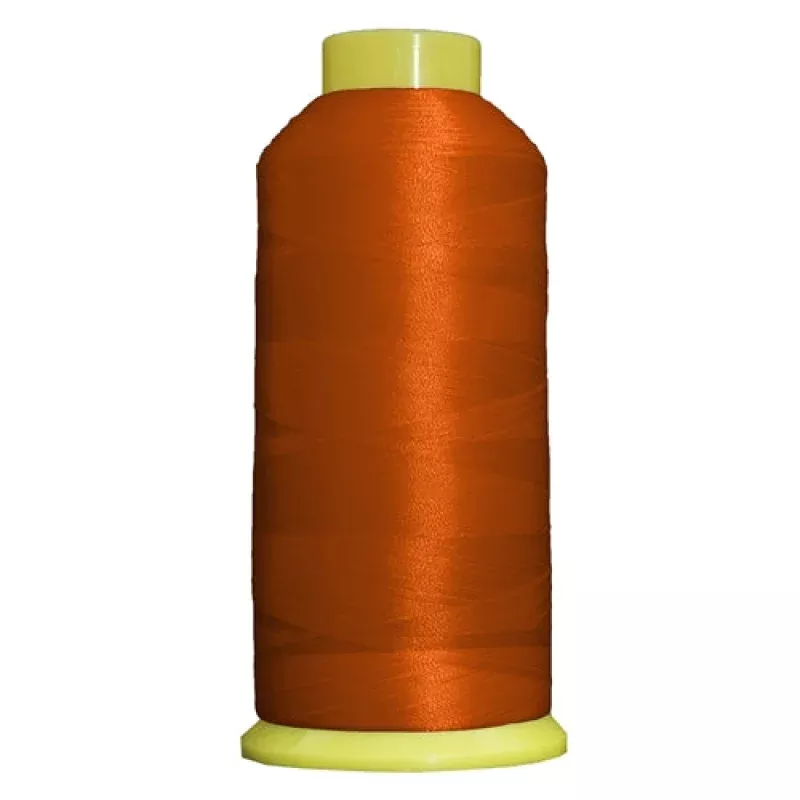 Large Polyester Embroidery Thread No. 112 – Texas Orange – 5000 M