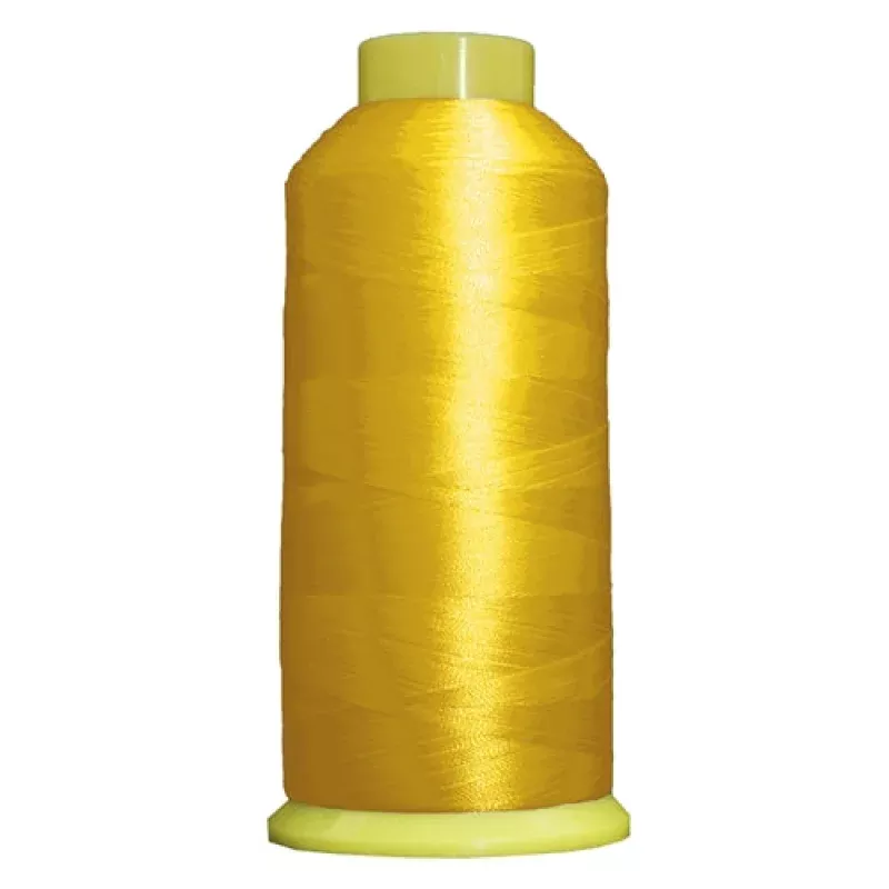 Large Polyester Embroidery Thread No. 154 – Yellow – 5000 M