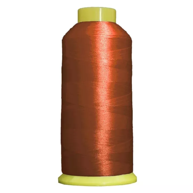 Large Polyester Embroidery Thread No. 290 – Dk Rust-5000 M