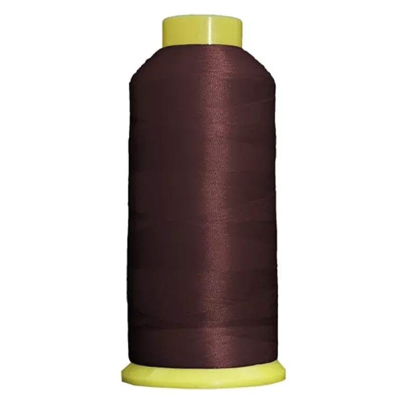 Large Polyester Embroidery Thread No. 296 – Med Burgundy-5000 M
