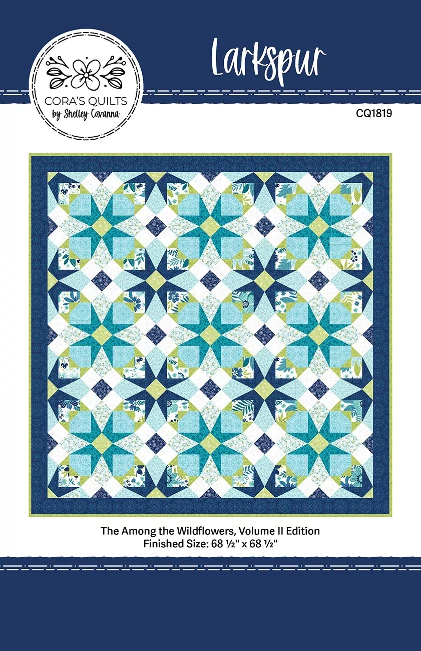 Larkspur Quilt Pattern