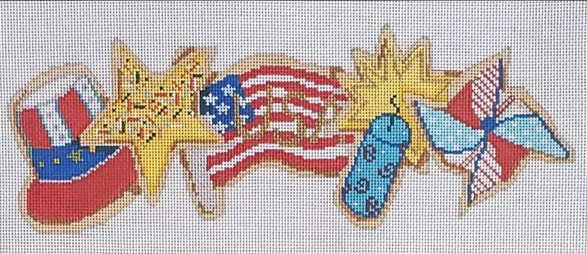 Laura Love Designs – 4th of July Cookies Row