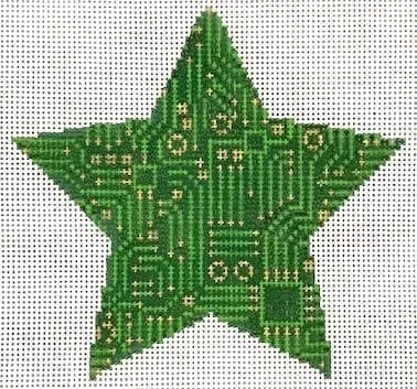 Laura Love Designs – Circuit Board Star