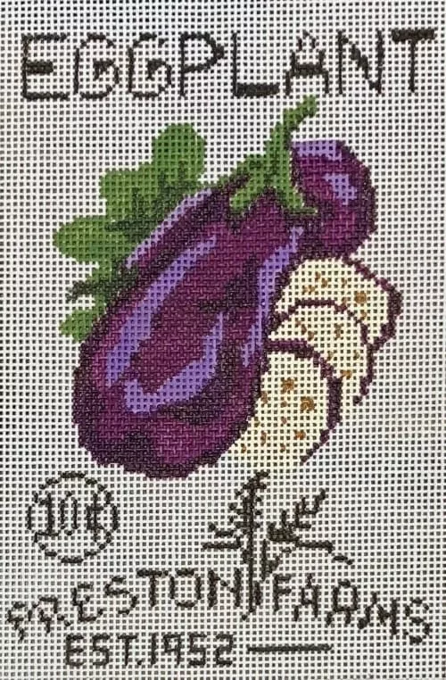Laura Love Designs – Eggplant Seed Packet