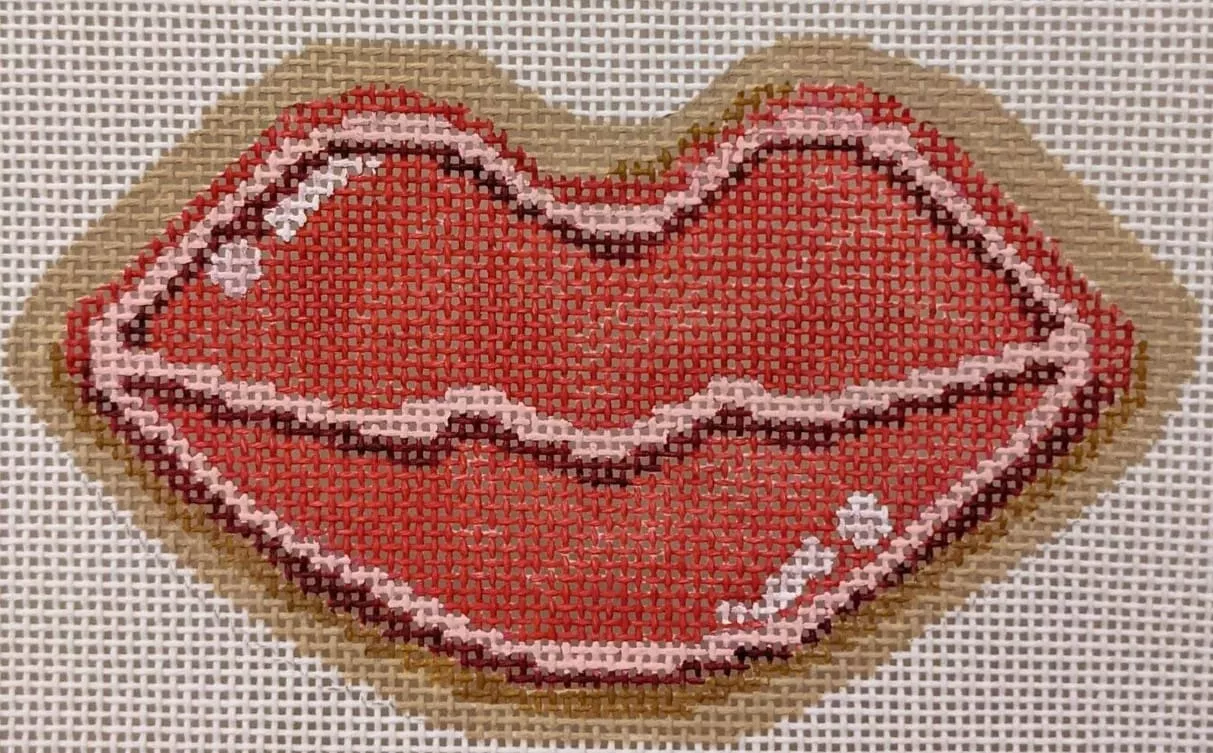 Laura Love Designs – Lips Cookie