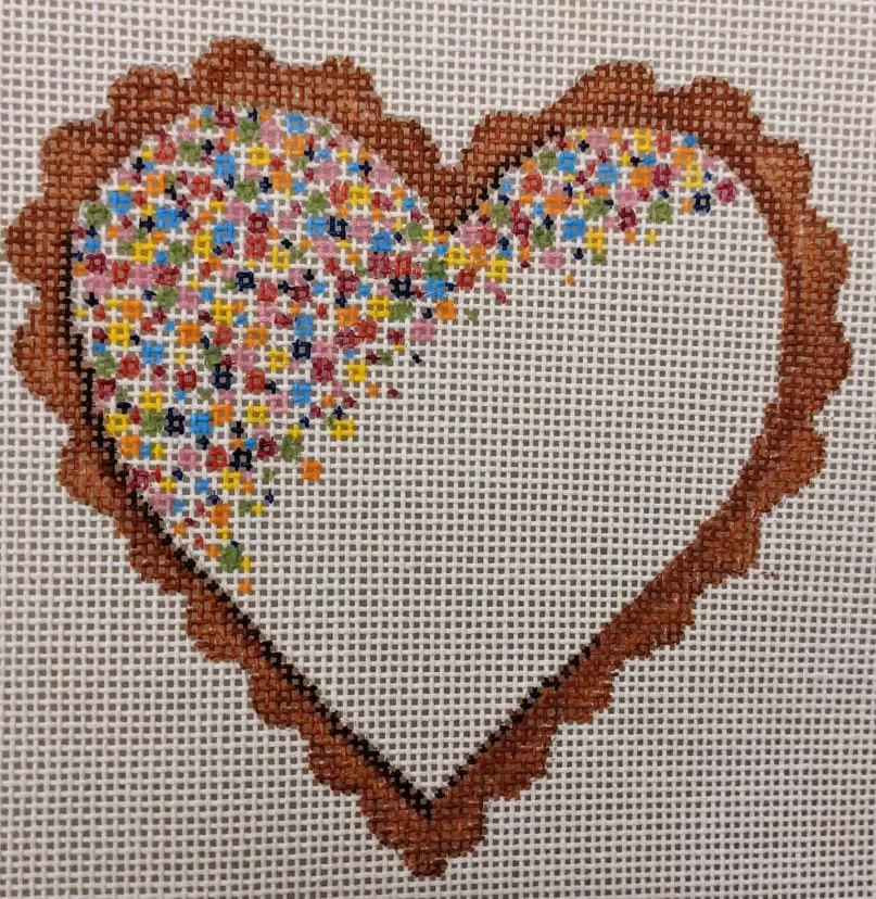 Laura Love Designs – Sprinkle Heart Cookie