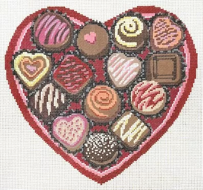 Lauren Bloch Designs – Chocolate Heart Box