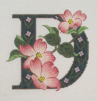 Lee’s Needle Art – Floral Alphabet: D/Dogwood