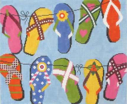 Lee’s Needle Art– Sandals