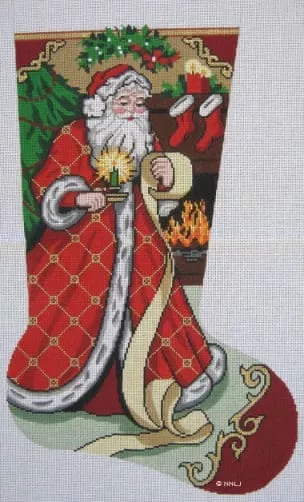 Lee’s Needle Art – Santa with List