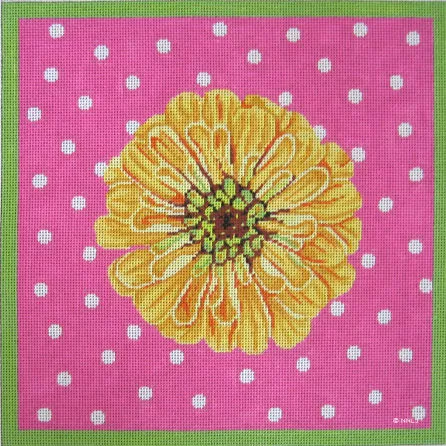 Lee’s Needle Art – Zinnia, Yellow