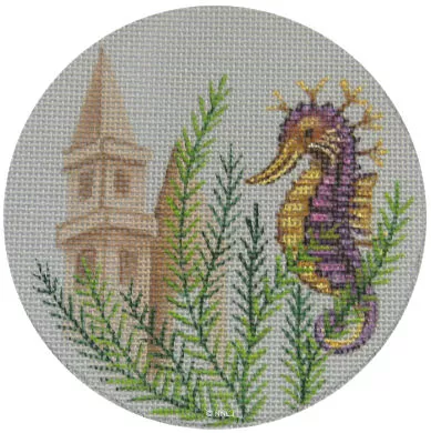 Leigh Designs – Sea Horse Coaster