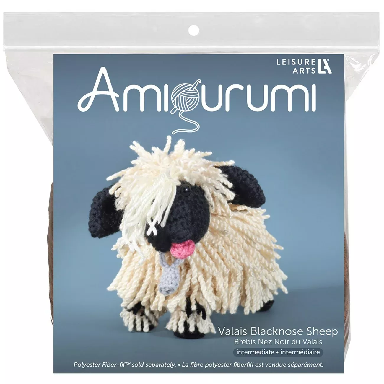 Leisure Arts Amigurumi Kit Valais Blacknose Sheep