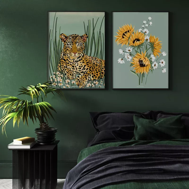 The Leopard Gicle Print