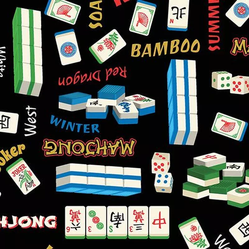Let’s Play Mahjong – Black