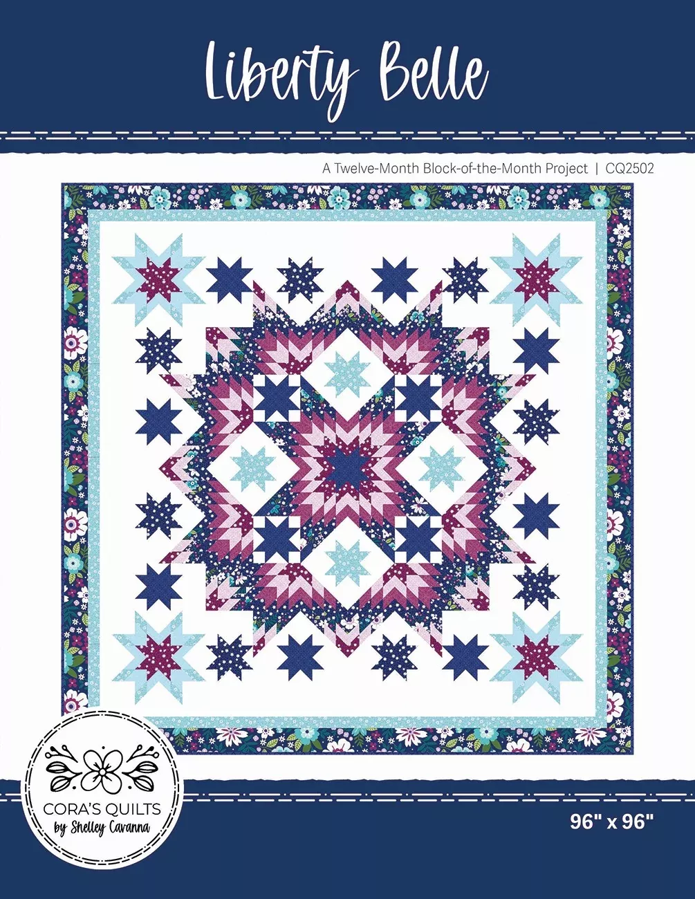 Liberty Belle Block-of-the-Month Quilt Pattern