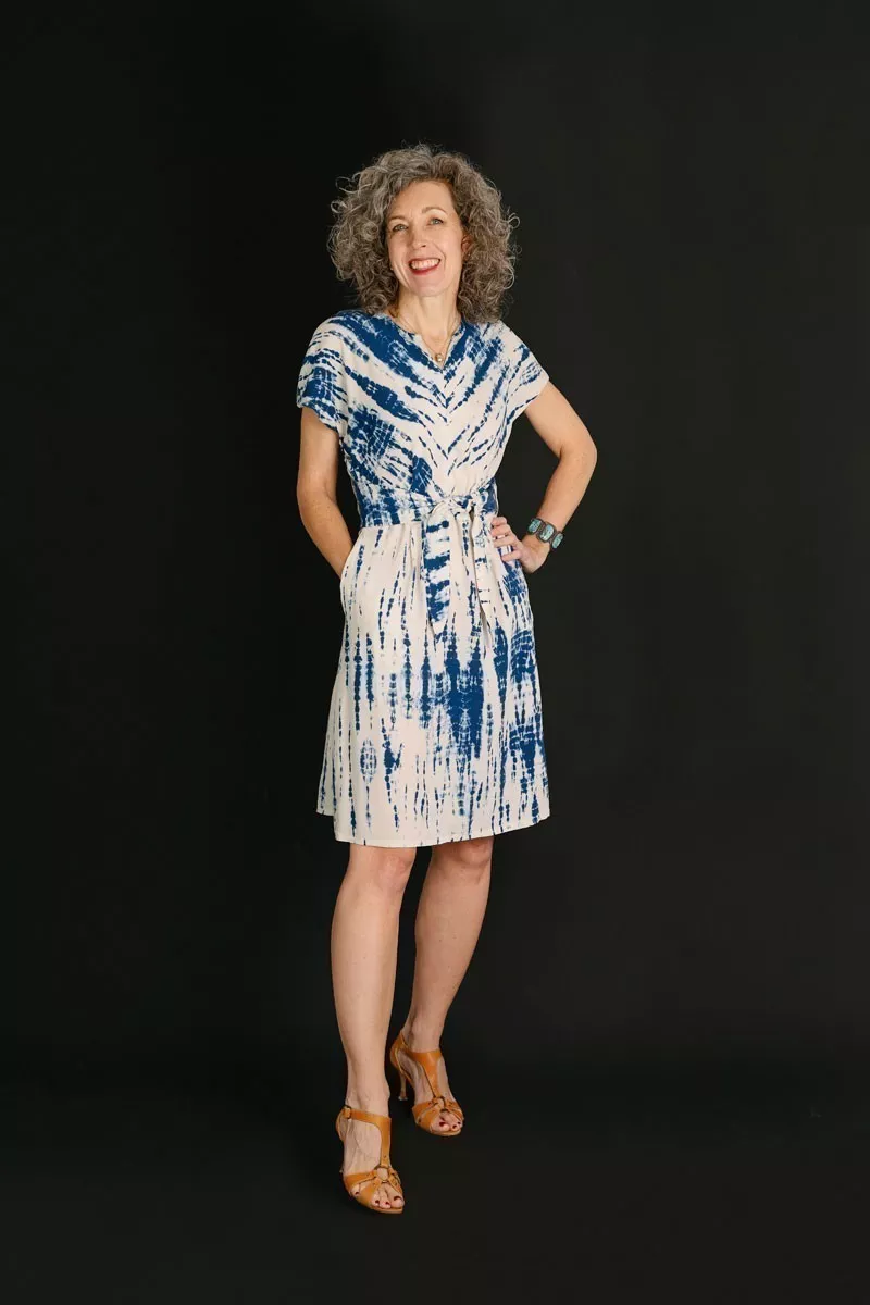 Liesl + Co - Chacarita Wrap Dress Sewing Pattern