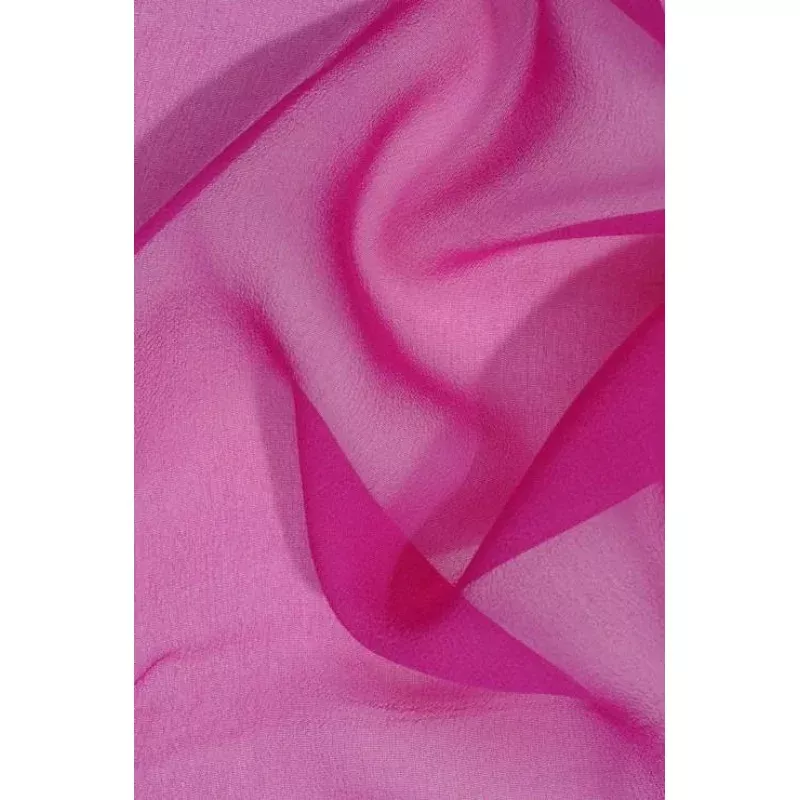 Light Rose Violet Silk Georgette Fabric