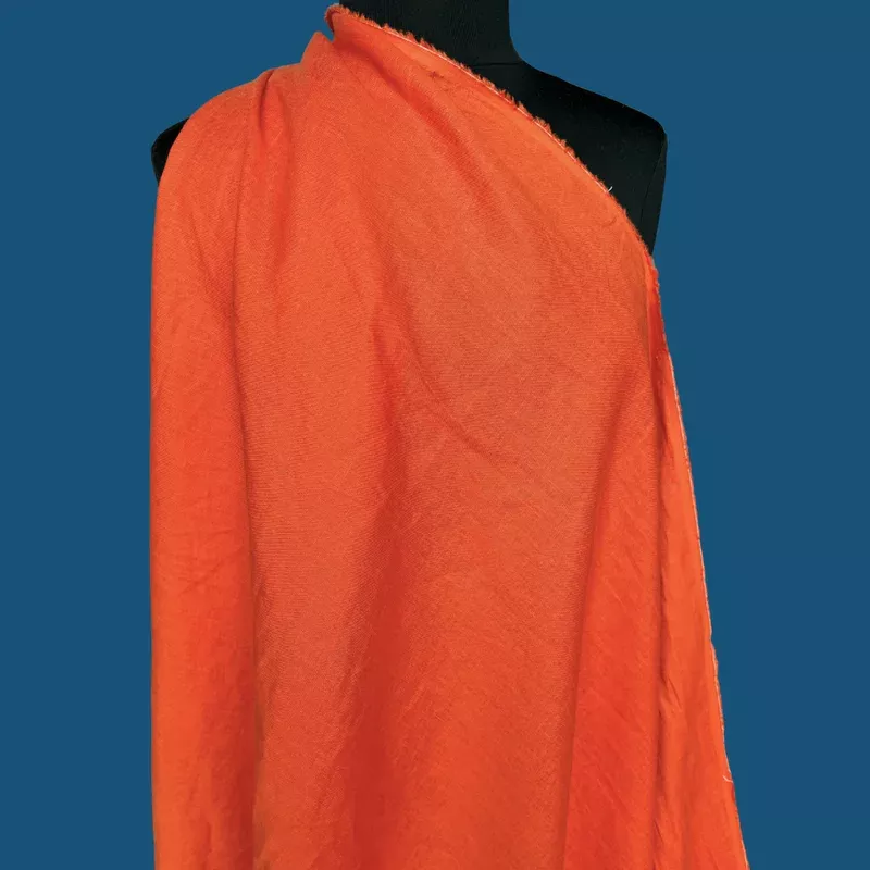 Lightweight Stonewashed Linen – Tangelo