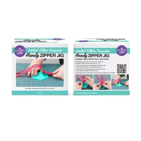 Limited Edition Turquoise Zipper Jig