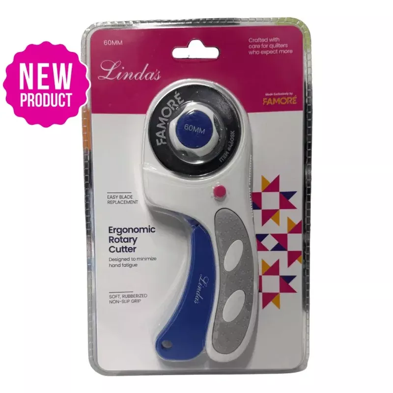 Linda's 60mm Ergonomic Rotary Cutter