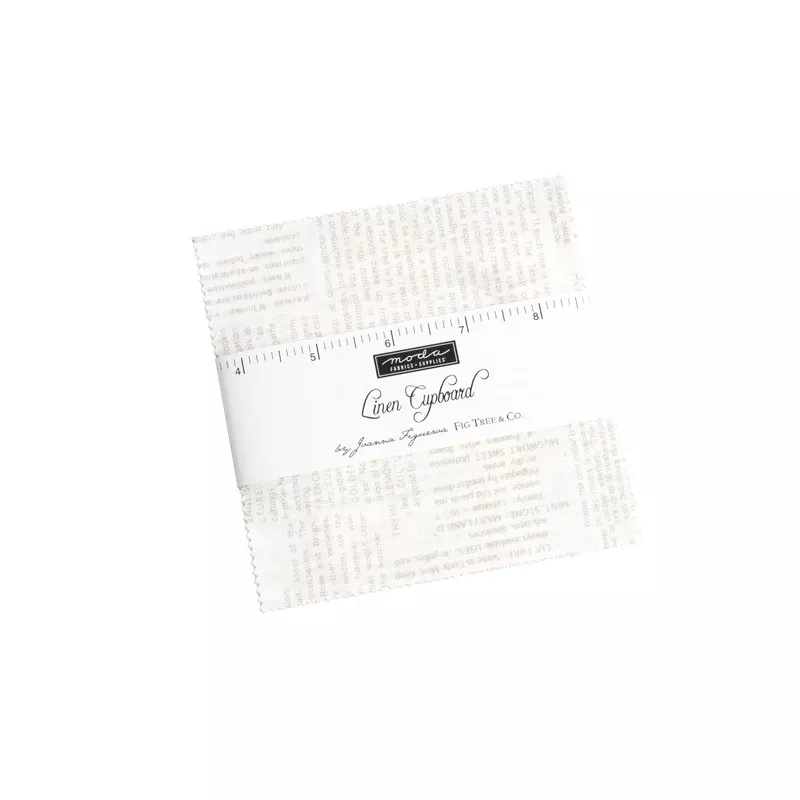 Linen Cupboard Charm Pack | Fig Tree & Co. | Moda Fabrics | 20480PP | Sold as a Bundle