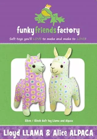 Lloyd Llama & Alice Alpaca Funky Friends Factory