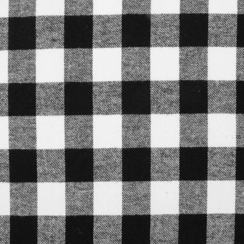 LONDON – Brushed Plaid – White 1