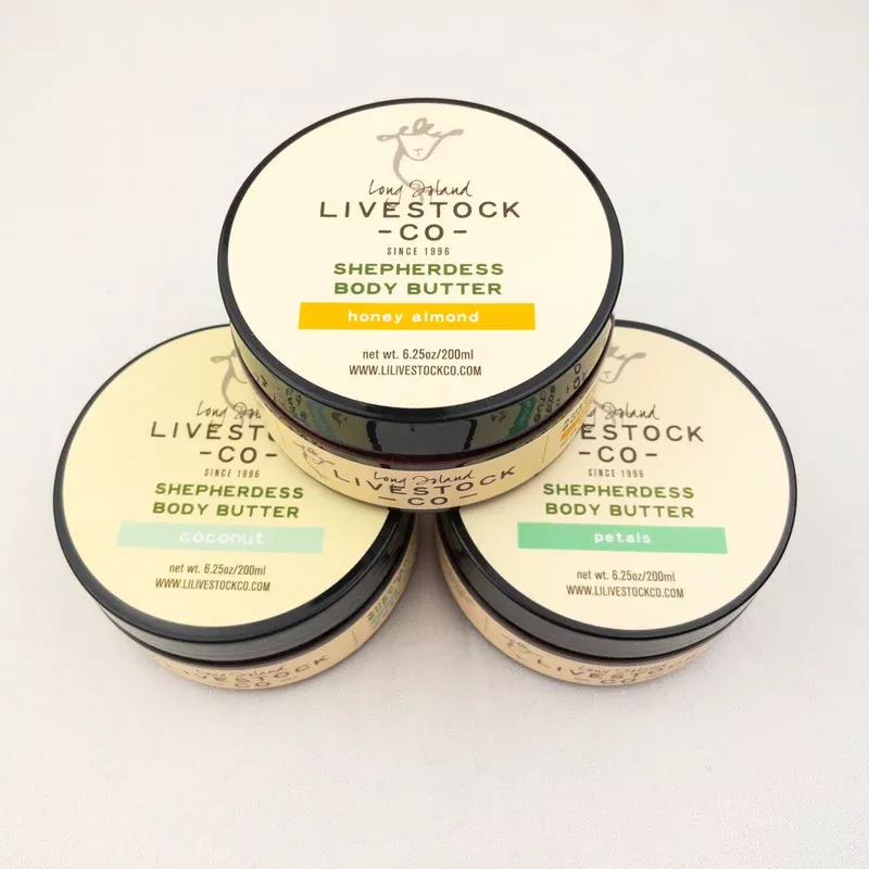 Long Island Yarn and Farm Shepherdess Body Butter