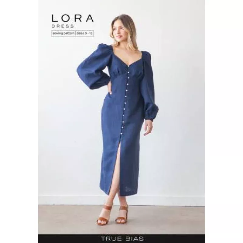 Lora Dress Pattern – sizes 0-18