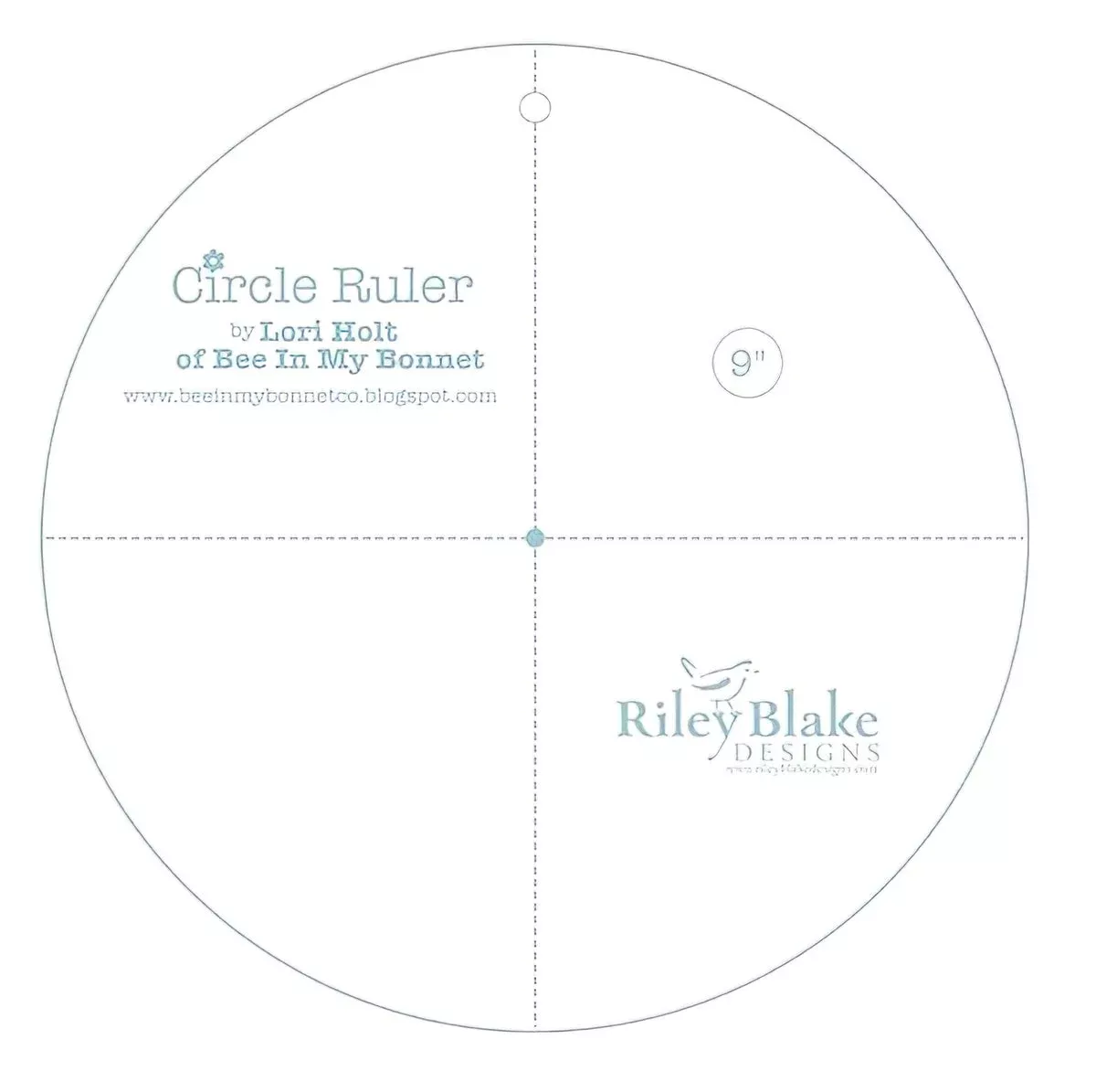Lori Holt 9 Inch Circle Ruler