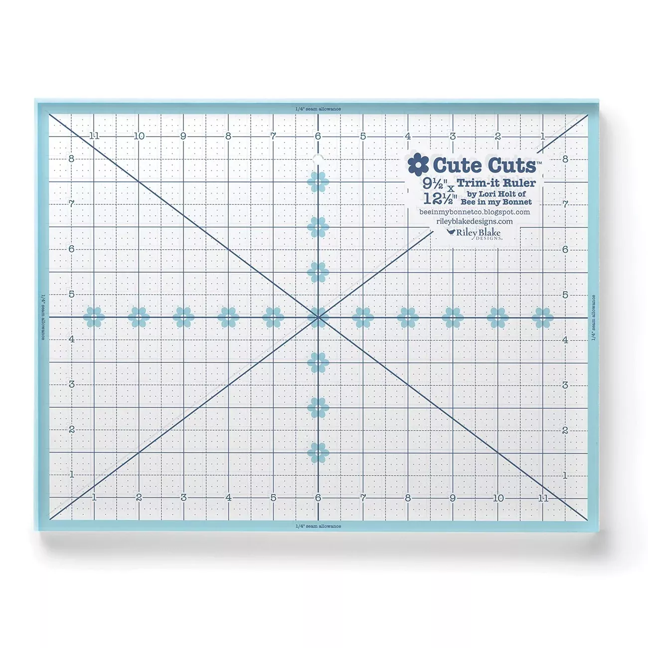 Lori Holt Cute Cuts™ Trim-it™ Ruler 9 1 /2in x 12 1 /2in